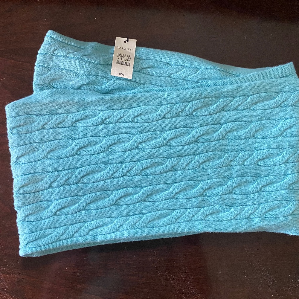 Talbots Cable Knit Scarf - NEW!!